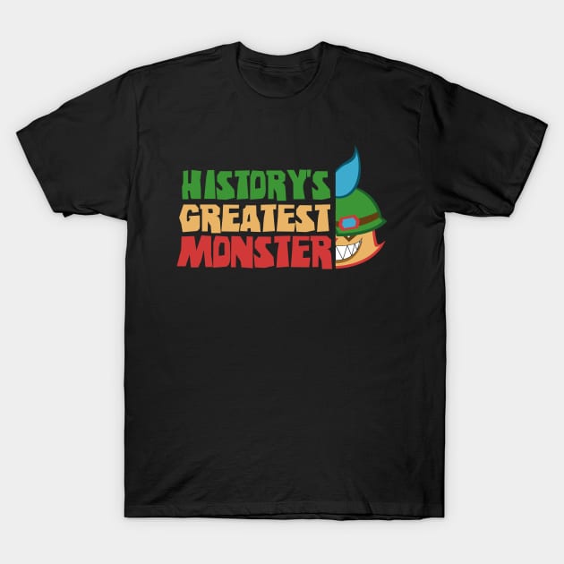 History's Greatest Monster T-Shirt by jscomic